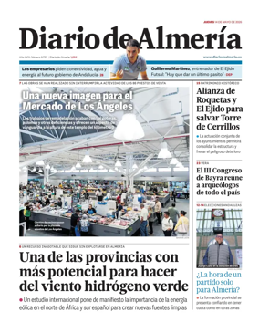 Cover of Diario de Almeria