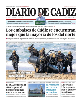 Cover of Diario de Cadiz