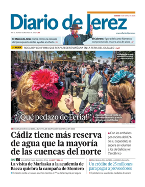 Cover of Diario de Jerez