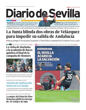 Cover of Diario de Sevilla