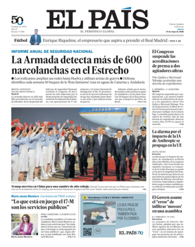 Cover of EL PAIS Catalunya