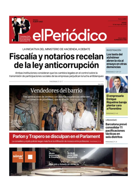 Cover of El Periodico - Castellano