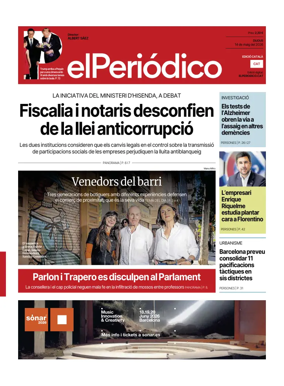 Cover of El Periodico - Catala