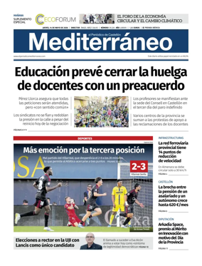 Cover of El Periodico Mediterraneo