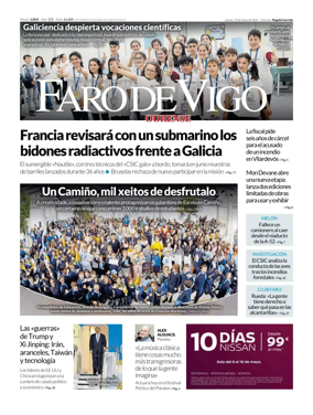 Cover of Faro de Vigo (Ourense)