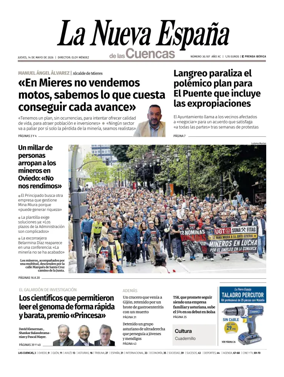 Cover of La Nueva Espana (Cuencas)