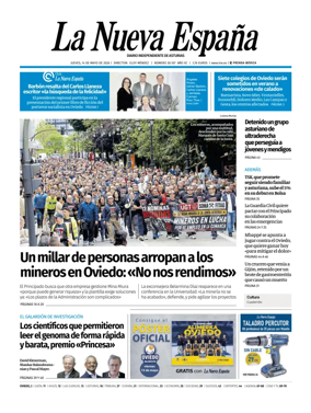 Cover of La Nueva Espana (Oviedo)
