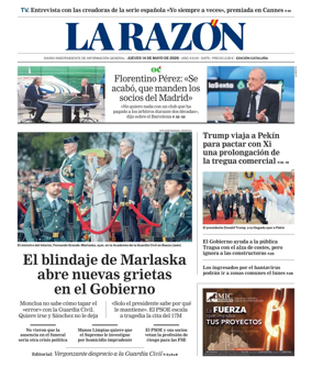 Cover of La Razon (Cataluna)
