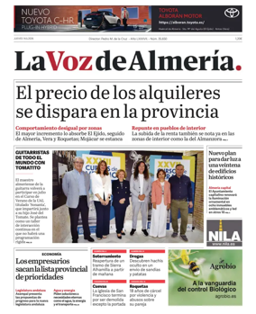 Cover of La Voz de Almeria