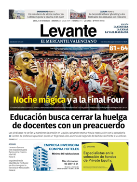 Cover of Levante EMV (Costera)