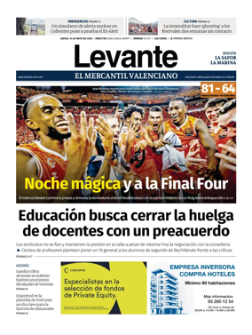 Cover of Levante EMV (Safor)