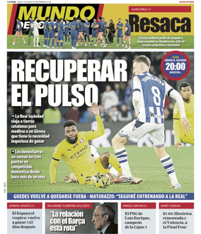 Cover of Mundo Deportivo (Gipuzkoa)