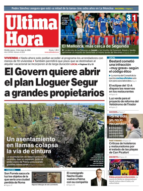 Cover of Ultima Hora