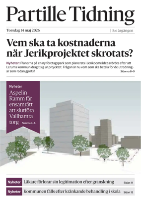 Cover of Partille Tidning