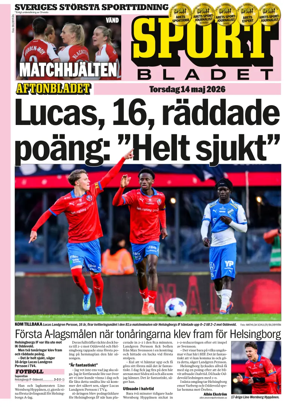 Cover of Sportbladet