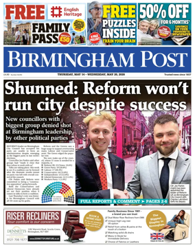 Cover of Birmingham Post
