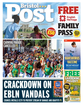 Cover of Bristol Post