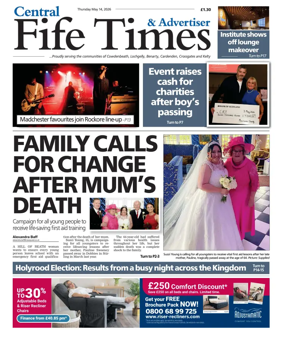 Cover of Central Fife Times
