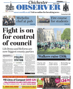 Cover of Chichester Observer
