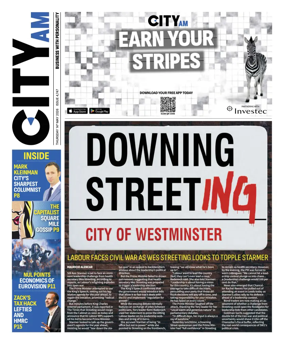 Cover of City AM