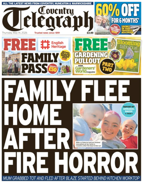 Cover of Coventry Telegraph