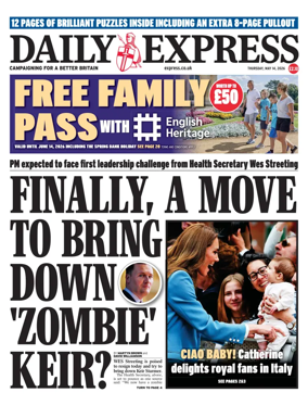 Cover of Daily Express