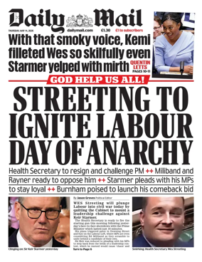 Cover of Daily Mail
