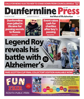 Cover of Dunfermline Press