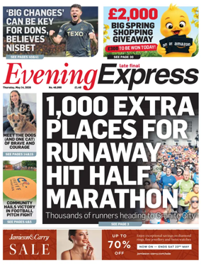 Cover of Evening Express
