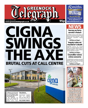 Cover of Greenock Telegraph