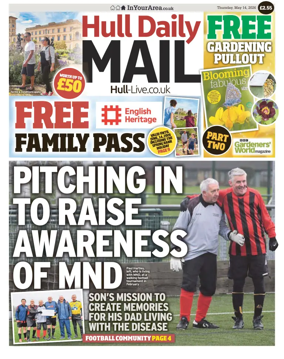 Cover of Hull Daily Mail