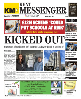 Cover of Kent Messenger Maidstone