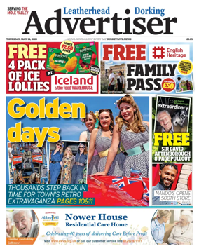 Cover of Leatherhead & Dorking Advertiser