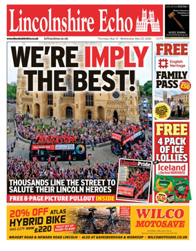 Cover of Lincolnshire Echo