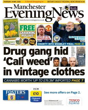 Cover of Manchester Evening News