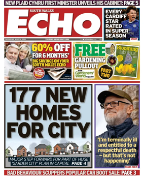 Cover of South Wales Echo