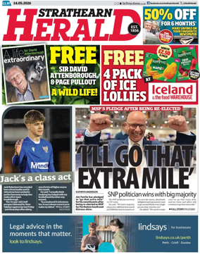 Cover of Strathearn Herald