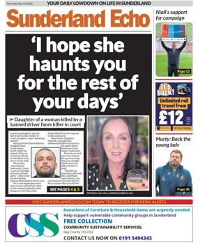 Cover of Sunderland Echo