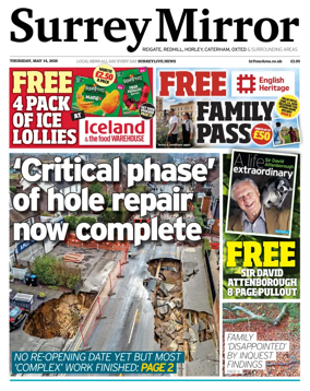 Cover of Surrey Mirror