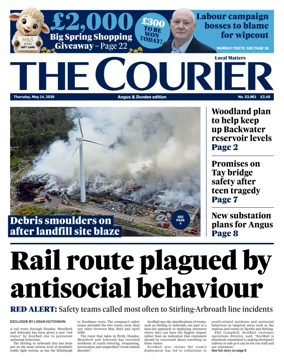 Cover of The Courier & Advertiser (Angus and Dundee)