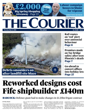 Cover of The Courier & Advertiser (Fife Edition)
