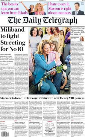 Cover of The Daily Telegraph