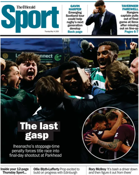 Cover of Herald Sport