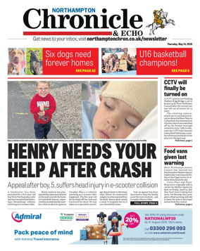 Cover of The Northampton Chronicle and Echo