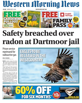 Cover of Western Morning News