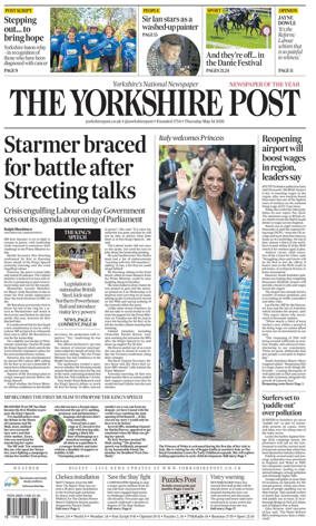 Cover of Yorkshire Post