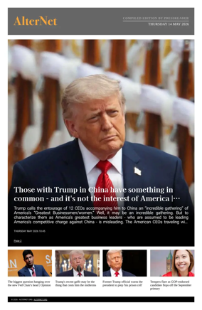 Cover of AlterNet