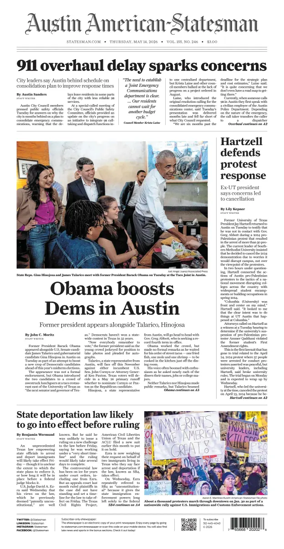 Cover of Austin American-Statesman