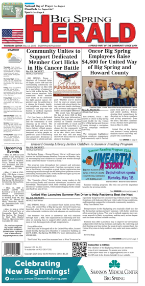 Cover of Big Spring Herald