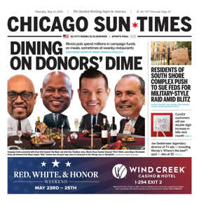 Cover of Chicago Sun-Times